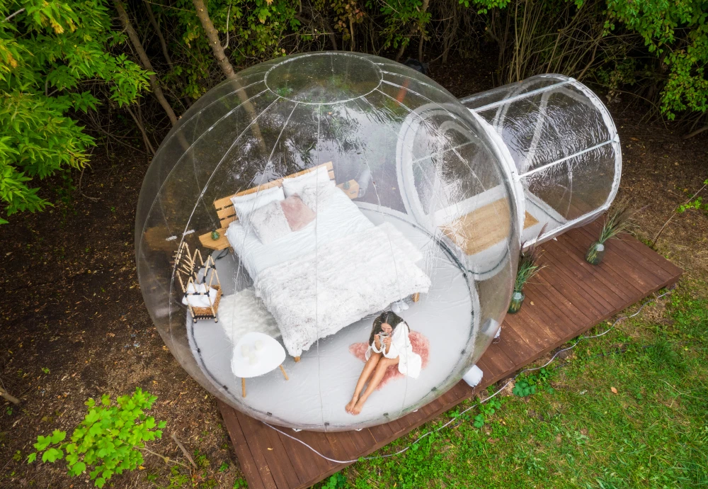 patio bubble tent